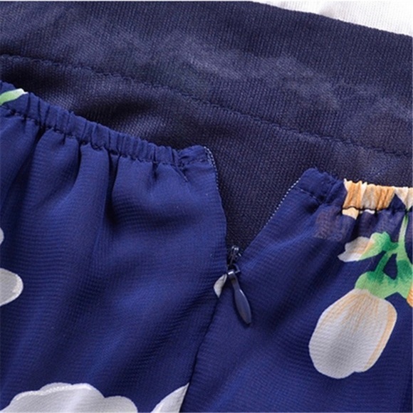 LAST ONE! Floral high-low lace dress - Picture 5 of 6